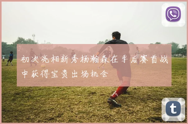 初次亮相新秀杨瀚森在季后赛首战中获得宝贵出场机会