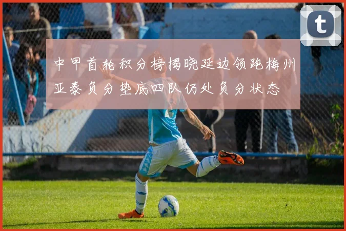 中甲首轮积分榜揭晓延边领跑梅州亚泰负分垫底四队仍处负分状态