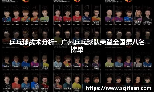 乒乓球战术分析：广州乒乓球队荣登全国第八名榜单